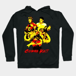 retro cobra kai Hoodie